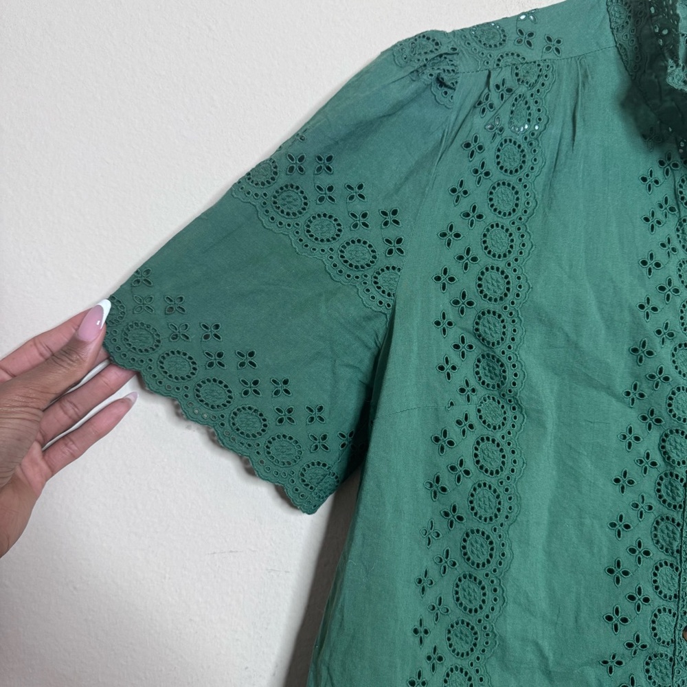 Sezane Dalhia Button Down Top - Picture 5 of 13